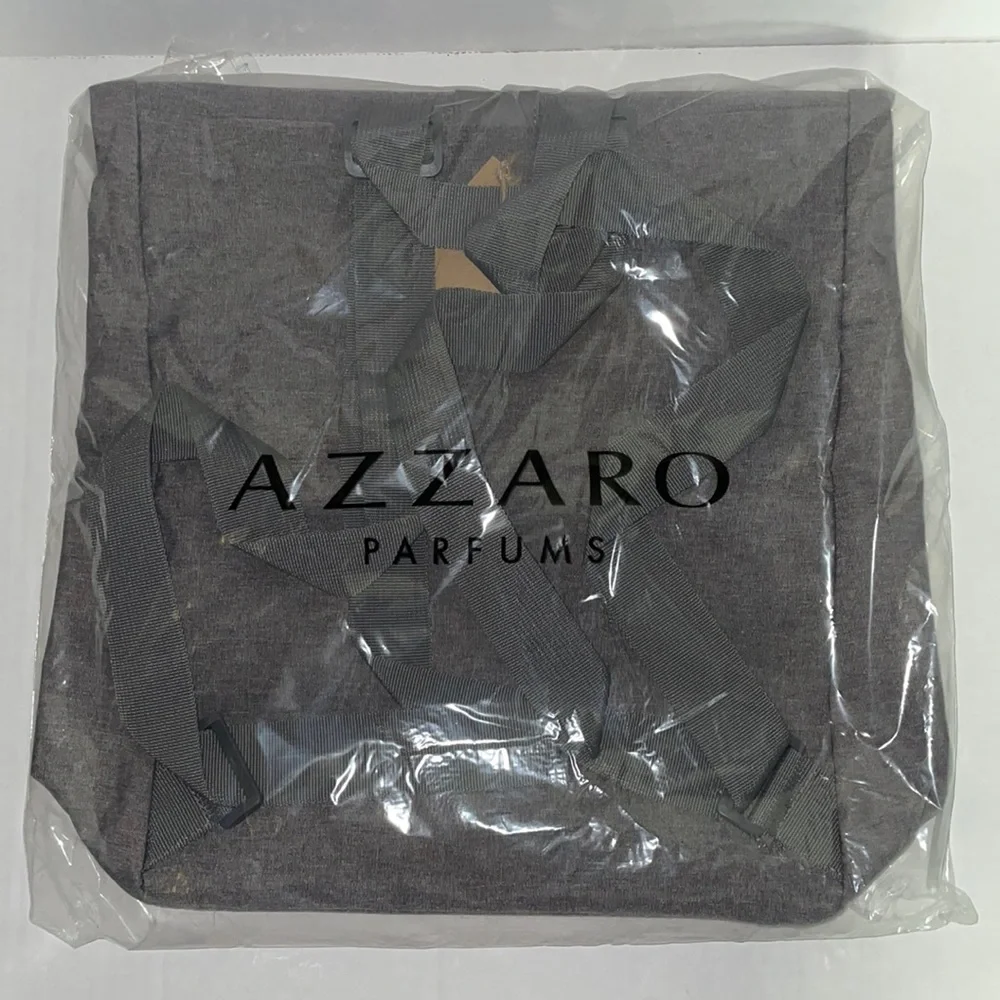 NWT Azzaro Gray Mens Backpack